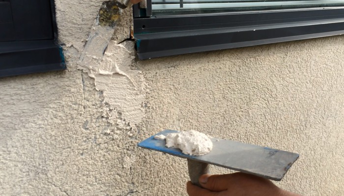Stucco/Substrate repairs are a key component of the CHIC Advanced Coating System.